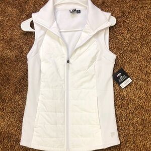 Fila White Sleeveless Vest